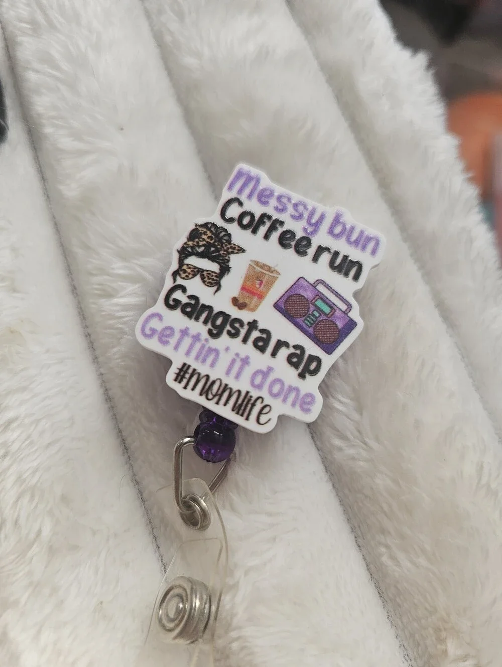 Adorable Badge Reel Clip